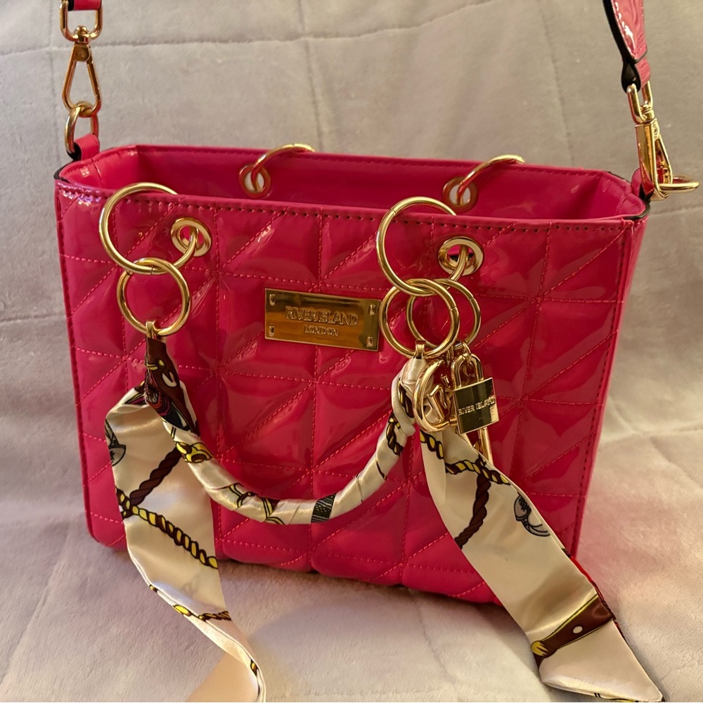 River Island Pink Tote Bag